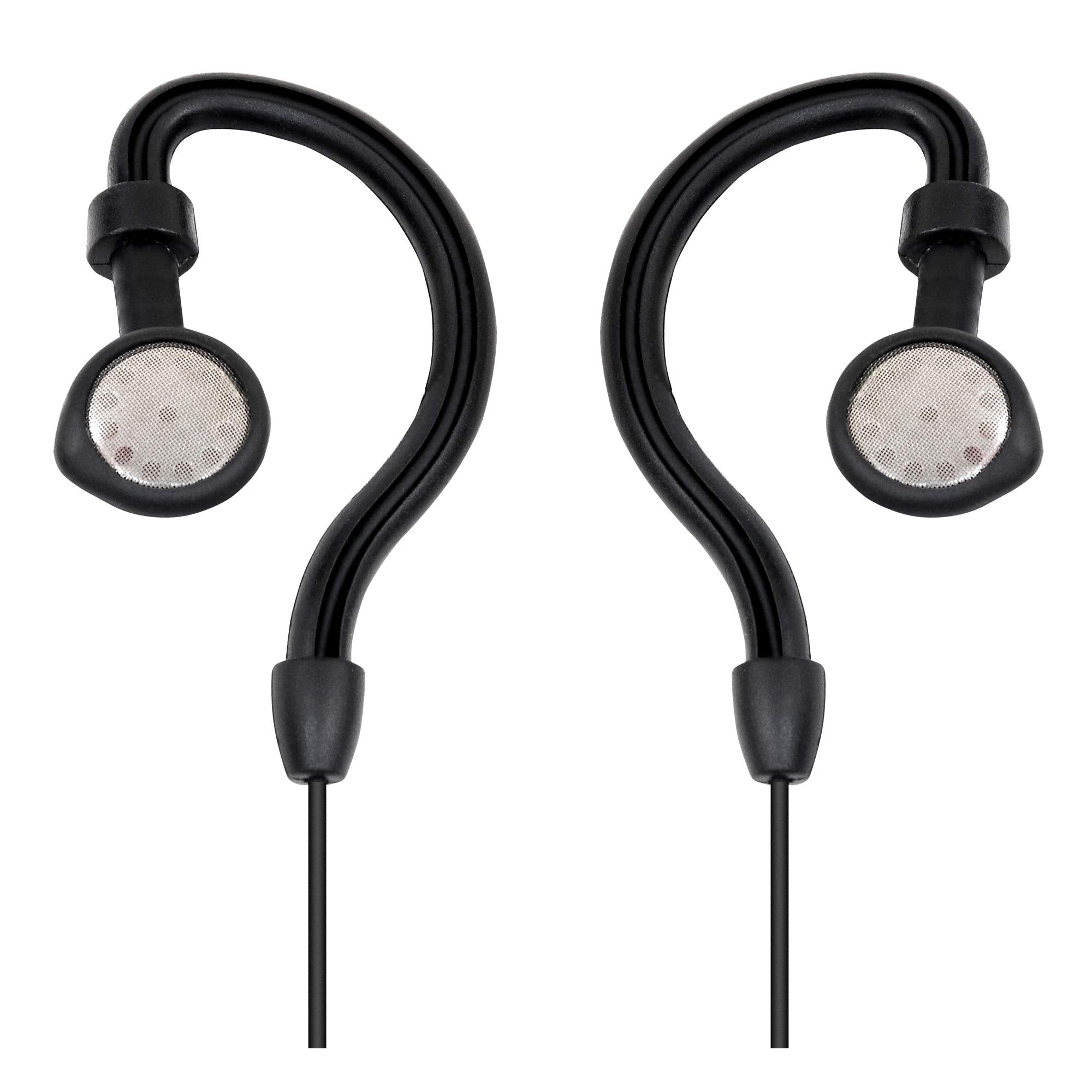 Midland�   Avph4 Ear Clip Headset Headphones For Midland� Gmrs Two Way Radios � Secure Fit   Crystal Clear Communication Built In Microphone And Push To Talk Button